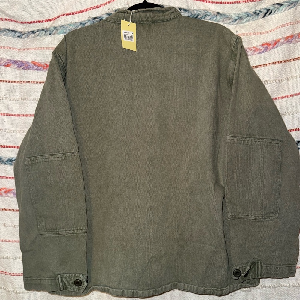MNML Olive Military Field Jacket - M - NWT - Picture 8 of 11